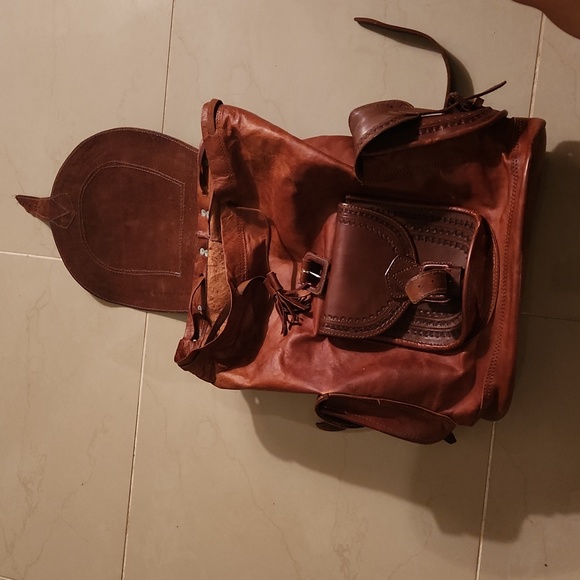 Authentic Leather Backpack - Picture 2 of 2